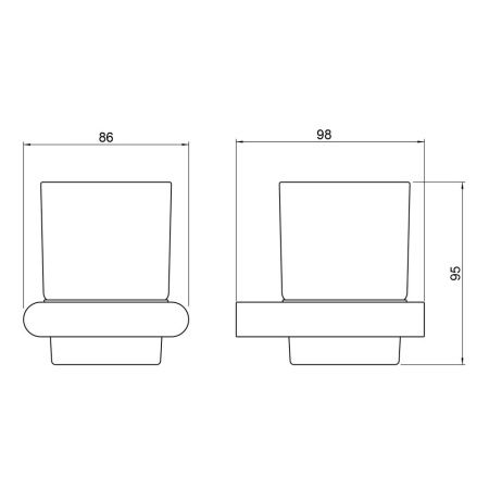 Стакан Timo Luiro 18432/03