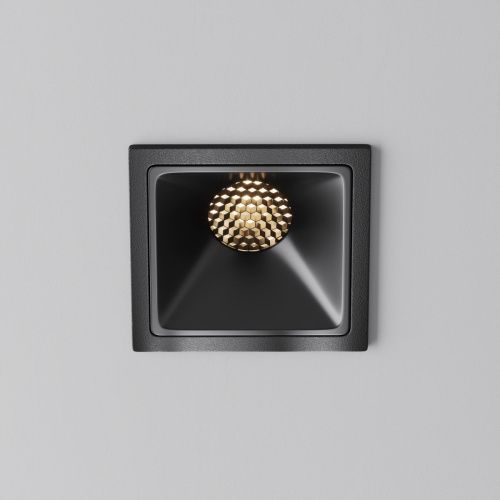 Светильник встраиваемый Maytoni Technical Alfa LED DL043-01-10W3K-SQ-B-1 - фото 3