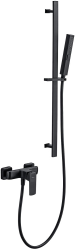 Смеситель для душа Allen Brau Infinity 5.21010-31 настенный черный без термостата - фото 2