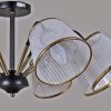Люстра на штанге Illumico IL0344 IL0344-8CSQ-79 BK AB