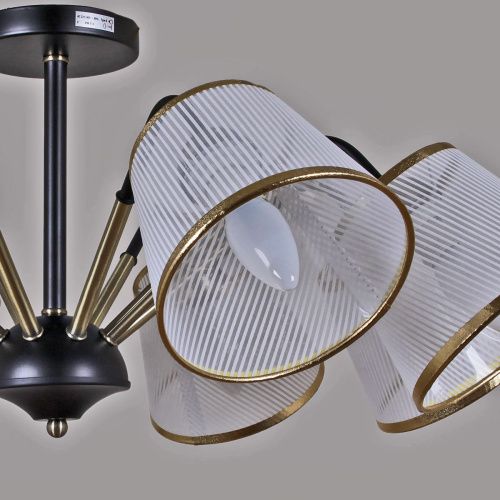 Люстра на штанге Illumico IL0344 IL0344-8CSQ-79 BK AB - фото 3