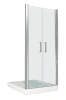 Душевая перегородка Good Door PANDORA ПД00078 90х185 стекло прозрачное профиль хром