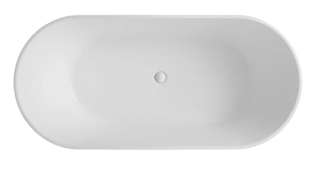 Ванна акриловая Arrow AH17001TQ 170х80 отдельностоящая овальная с ножками