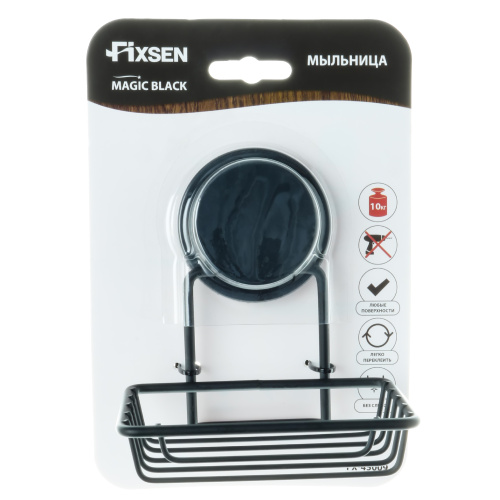 Мыльница Fixsen Magic black FX-45009 - фото 2
