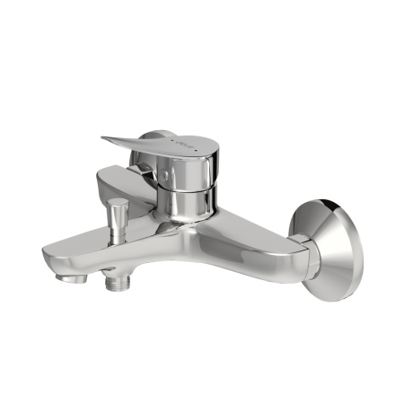 Смеситель для ванны и душа Dorff Norma D1010000 настенный хром без термостата