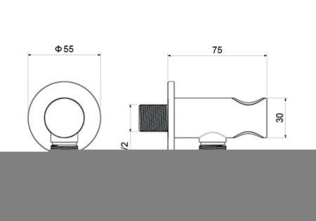 Шланговое подсоединение Aquatek AQ2464BG
