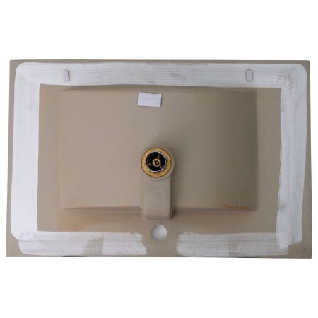 Раковина из сантехнического фарфора Melana 9070E-805 70х50 накладная цвет белый 1 отверстие под смеситель