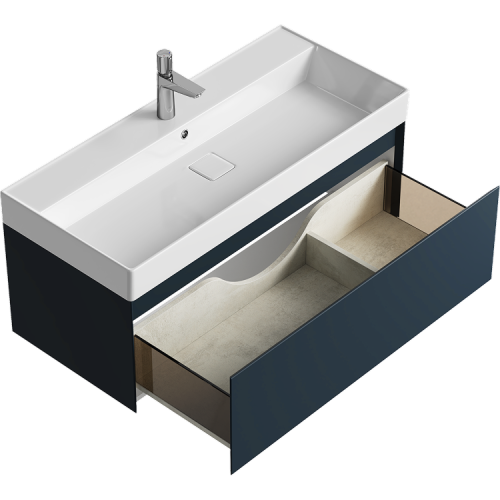 Тумба под раковину Aqwella Y GE01101GRM 100х45х45 подвесная - фото 2