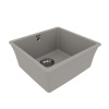 Кухонная мойка LeMark Sinara 440-u 9910069 44х42 цвет серый поверхность матовая