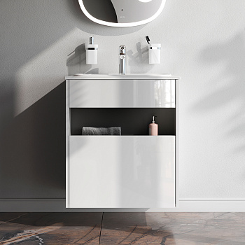 Тумба под раковину Am.Pm Func M8FFUX0601WG 61х49х70 цвет белый