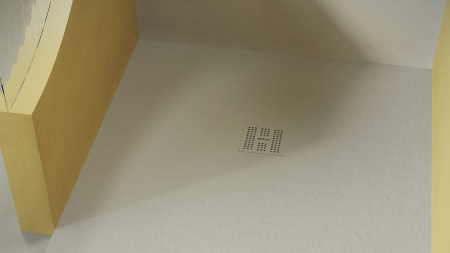 Душевой поддон Zenon Korvit 4000.000.000.000.18417 100х100 искусственный камень серый