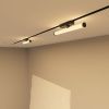 Трековый однофазный светильник Denkirs Strom (Стром) DK6438-BK