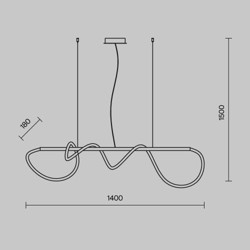 Светильник подвесной Maytoni Tau Modern MOD166PL-L30G3K - фото 3