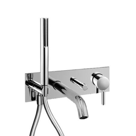 Смеситель Fantini Nostromo 50 2 E321B настенный встраиваемый хром