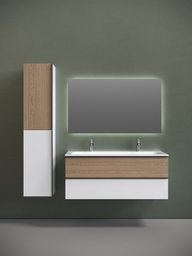 Тумба под раковину Sancos DELTA DL120W 119,5х44,5х50 настенная - фото 4
