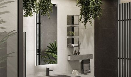 Тумба под раковину Jorno INCLINE Inc.01.140/P/Bet/JR 50х50 подвесная цвет серый