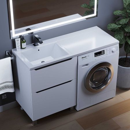 Тумба под раковину Uperwood Tanos 291120334 60х50 напольная цвет белый