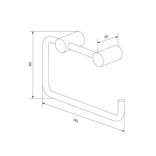 Бумагодержатель IDDIS Petite PETSS00i43 - фото 2