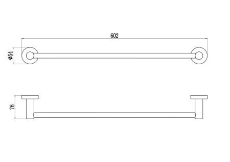 Полотенцедержатель Savol S-005624H