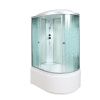 Душевая кабина AvaCan L920L 120х80 асимметричная с крышей ориентация левая