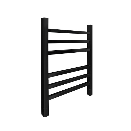 Полотенцесушитель Indigo Aletto LALWPF60-50BR 53х64 водяной черный муар - фото 2