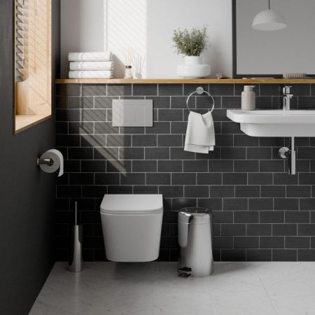 Комплект унитаз с инталляцией и клавишей смыва Iberica Blanca TOLEDO ALTO IB.001M.TLA.234.1132