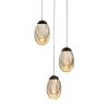 Светильник подвесной Delight Collection MD25090022-3A matt black/champagne