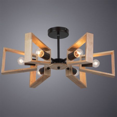 Люстра на штанге Arte Lamp BRUSSELS (БРУССЕЛС) A8030PL-6BK