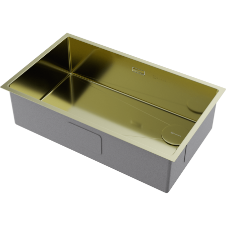 Кухонная мойка Omoikiri Taki 74-U/IF Side 4993171 74х44 цвет светлое золото