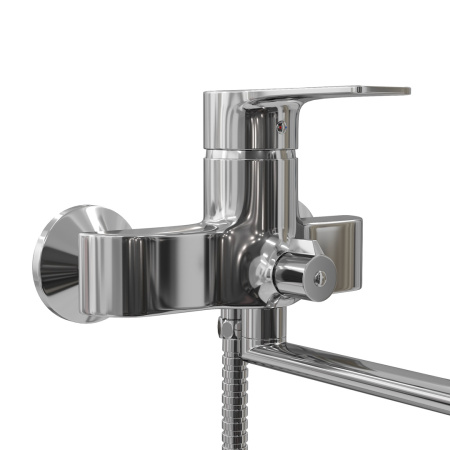 Смеситель для ванны Teymi Lori T10222 настенный хром