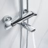 Душевая стойка Rose R3936 настенная цвет хром