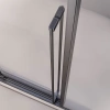 Душевая дверь Veconi PR4/L-190-01-GR-C4 190х200 стекло прозрачное профиль графит