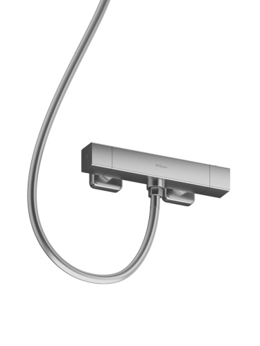 Смеситель для душа BelBagno KRAFT KRAFT-ESDM-T-IN настенный сатин - фото 5