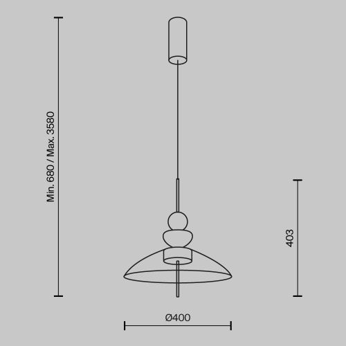 Светильник подвесной Maytoni Bangkok Modern MOD185PL-L6B3K6 - фото 5