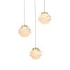 Светильник подвесной Delight Collection MD25030003-3A gold/clear