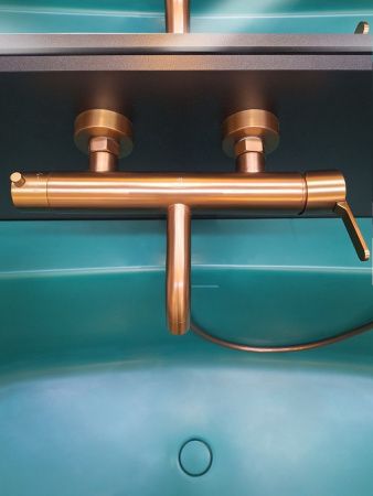 Смеситель для ванны AltroBagno Unione AltroBagnoUnione0223BC настенный медь