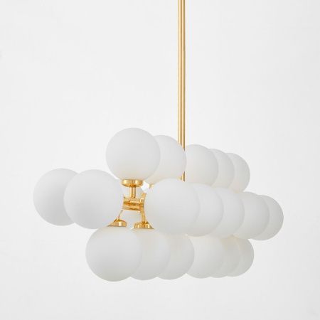 Люстра на штанге Lumina Deco Marsiada (Марсиада) LDP 6033-24 GD