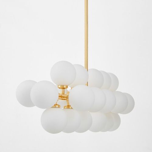 Люстра на штанге Lumina Deco Marsiada (Марсиада) LDP 6033-24 GD - фото 3