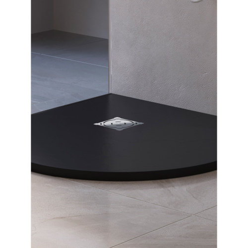 Душевой поддон RGW Stone Tray 16153100-02 100x100  искусственный камень серый - фото 5