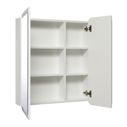 Зеркало-шкаф RUNO ЭРИКА УТ000003320 70х81 подвесной цвет белый - фото 2