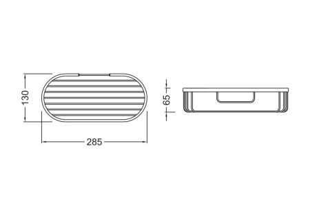 Полка в ванную комнату Aquatek AQ4916MB