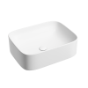 Раковина из сантехнического фарфора Ceramica Nova ELEMENT CN6052MW 50х40 накладная цвет белый
