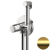 Гигиенический душ со смесителем Daniel TG6454DCDP золото