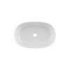 Раковина из сантехнического фарфора Iddis Ray RAYWS13i27 60х30 накладная цвет белый без отверстий под смеситель