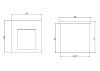 Архитектурный светильник Maytoni Outdoor Arca (Арка) O038-L3B