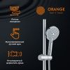 Душевая стойка Orange O-Shower OW02 настенная цвет хром