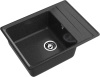 Кухонная мойка Granfest Level LV-660L графит 66х50 цвет графит поверхность матовая