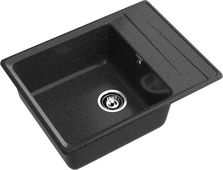 Кухонная мойка Granfest Level LV-660L графит 66х50 цвет графит поверхность матовая
