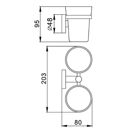 Стакан D-Lin D212100