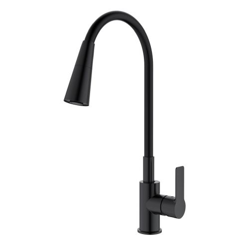 Смеситель для кухни Splenka S06 S06.43.06 на мойку черный - фото 2